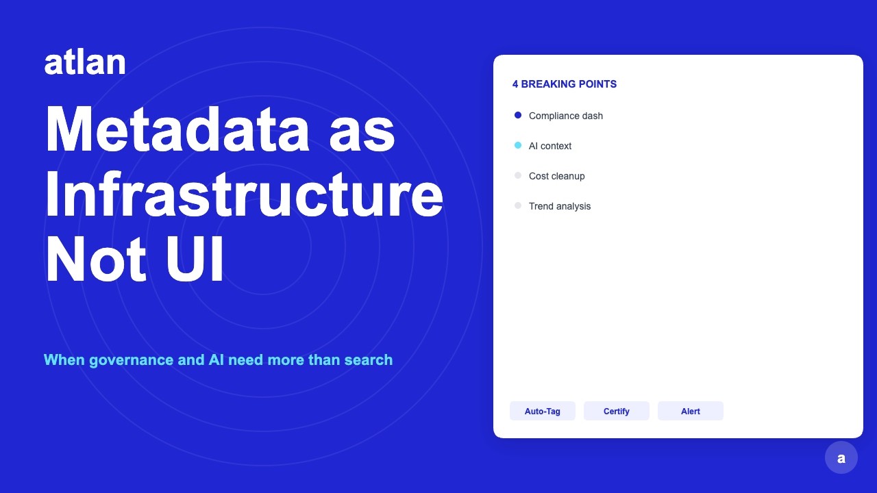 When Do You Need a Metadata Lakehouse? 4 Scenarios Explained