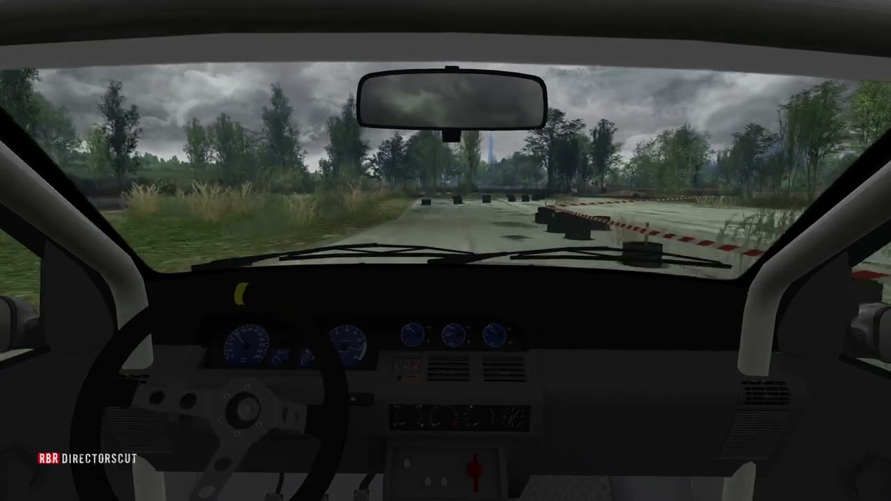 RBR RallyPark Kaczyce Renault Clio 16S Williams GrpA Onboard