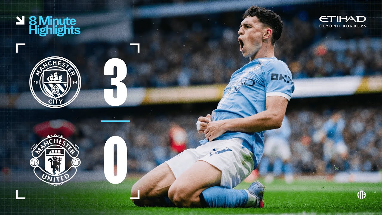 EXTENDED HIGHLIGHTS Manchester City 3-0 Man United | Foden & Haaland (2) Goals as Donnarumma Debuts!