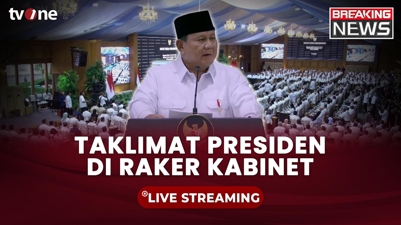 [BREAKING NEWS] Presiden Prabowo Gelar Rapat Koordinasi Nasional | tvOne