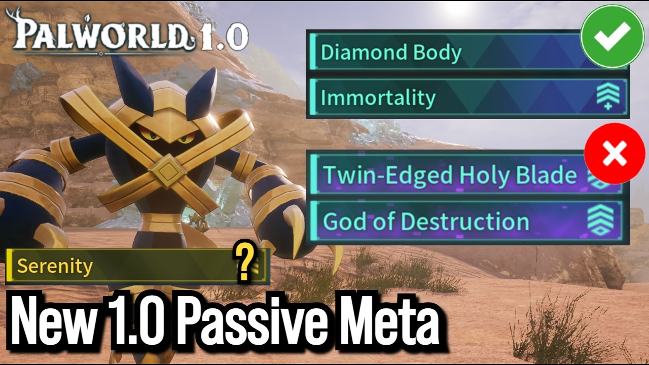 Palworld 1.0 The Best Combat Passives & World Tree Passive Info