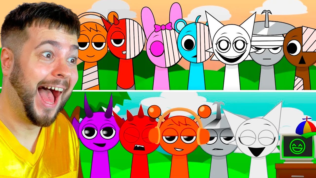 СПРУНКИ НО ВСЕ ВЫЖИЛИ 🤕 НОВЫЙ МОД Incredibox Sprunki