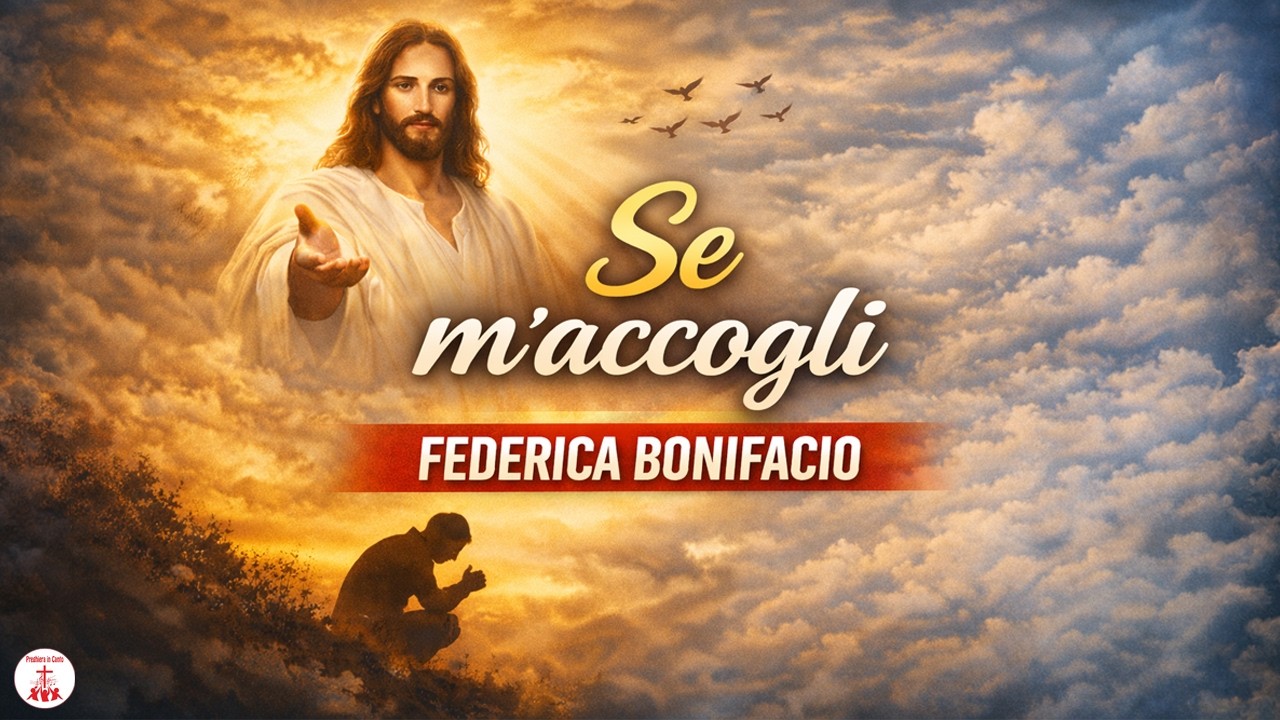 SE M'ACCOGLI - Cover di Federica Bonifacio | LYRICS VIDEO - Musica Cristiana