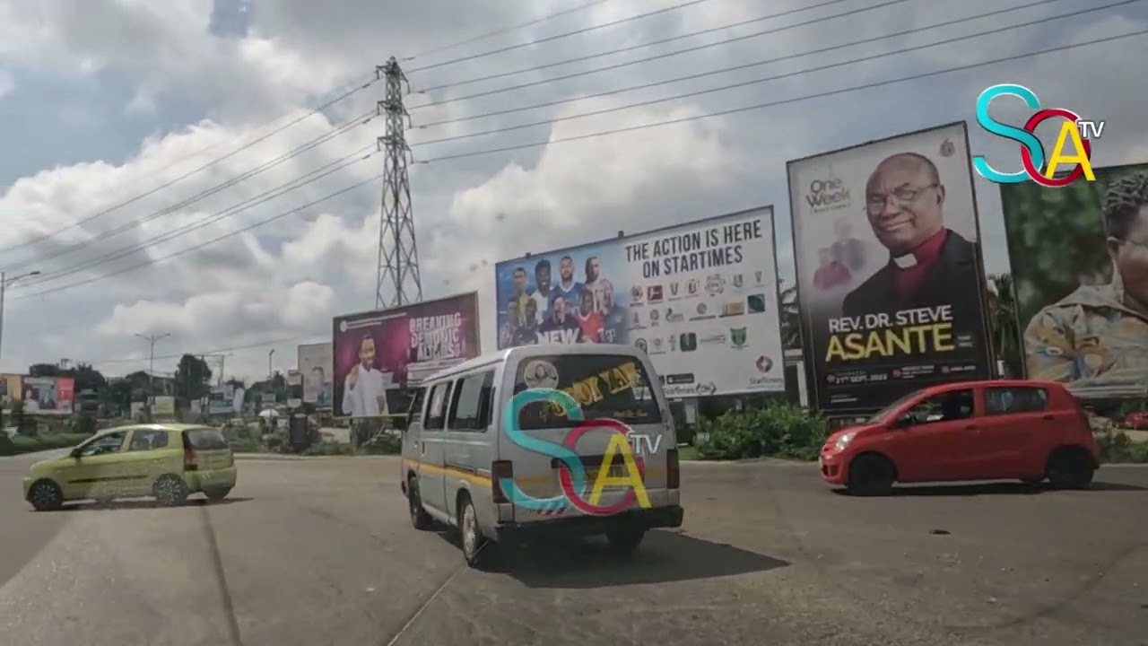ROAD TOUR -  ABOABO TO KUMASI AIRPORT AND ABUAKWA
