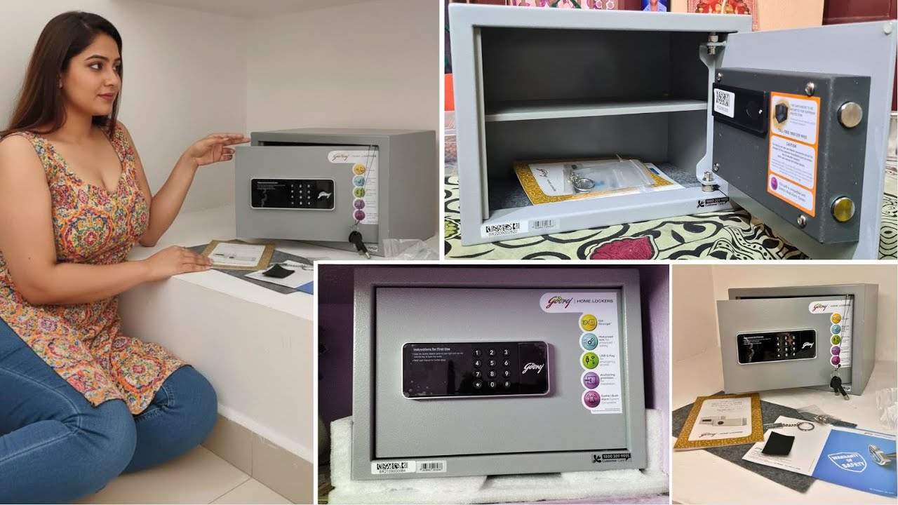 Godrej Security Solutions Forte Pro 15 Litres Digital Electronic Safe Locker for Home, Office review