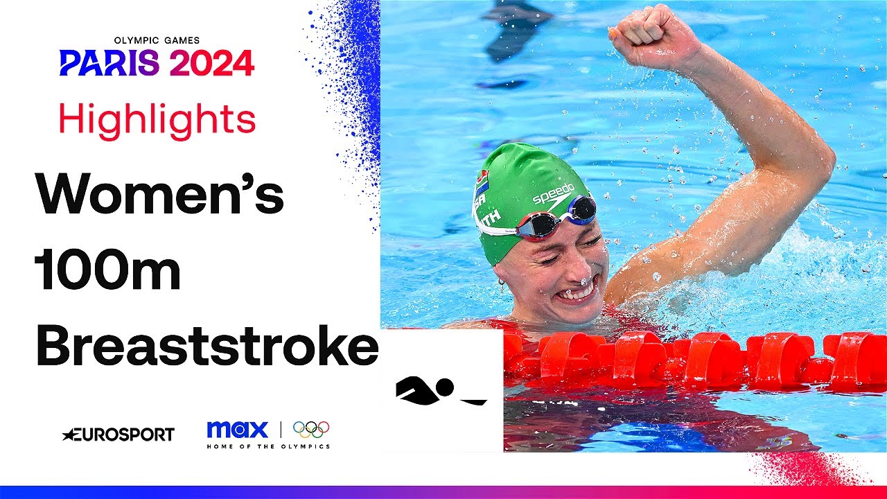WHAT A SWIM! 🏊‍♀️ | Women's Swimming 100m Breaststroke Highlights | #Paris2024