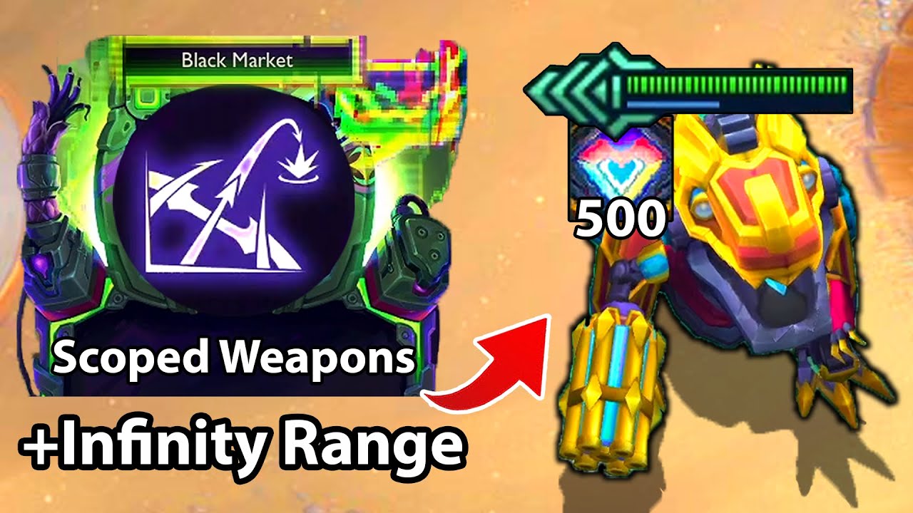 *Black Market* - Infinity Range Dinosaur 4-Star 500 Stack !?