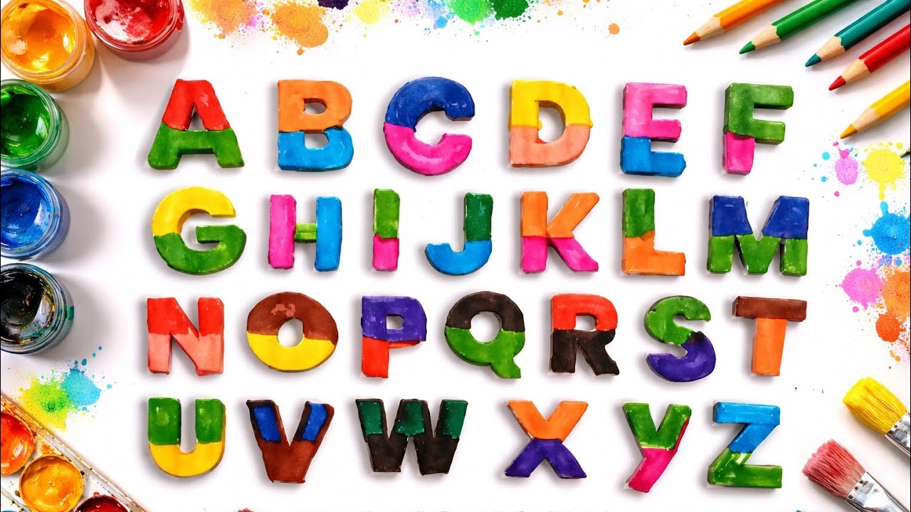 ABCD Alphabet Learning for Kids | A to Z Letters | Preschool & Nursery Learning Video