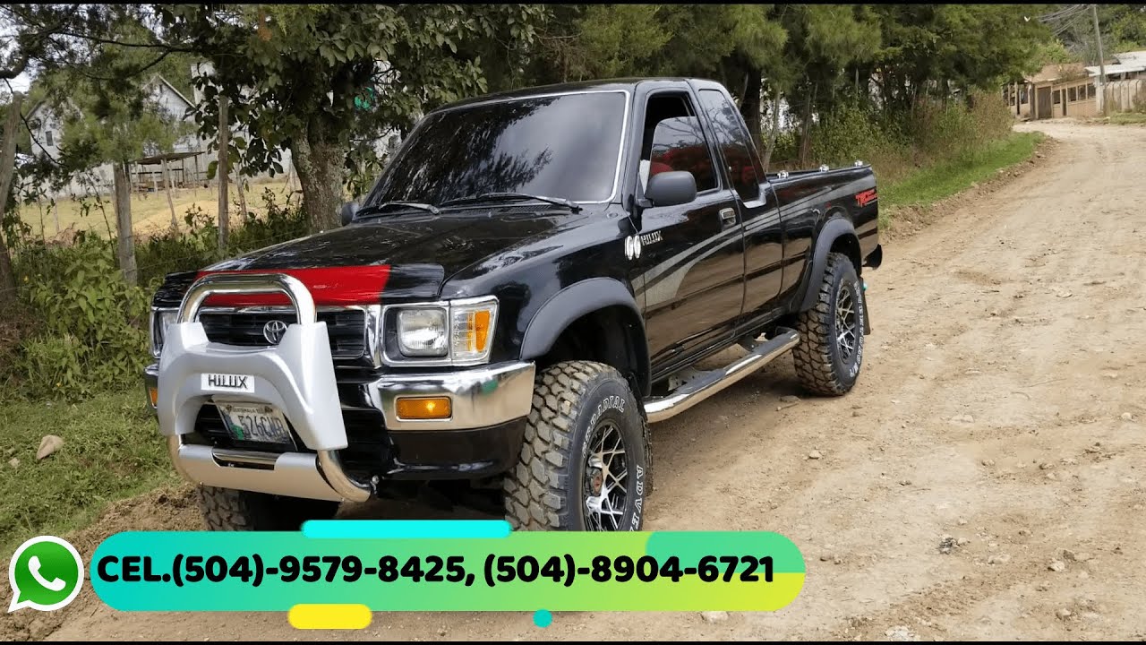 SE VENDE TOYOTA V6 3.0 SR5, CABINA Y MEDIA, MODELO 1994, 4X4, 6 CILINDROS, EFI.