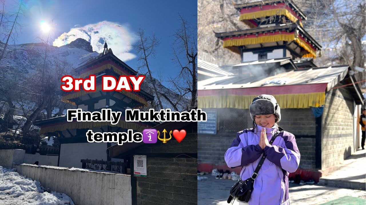 Finally Mustang (third day)visit Muktinath temple 🛐🕉️🔱❤️