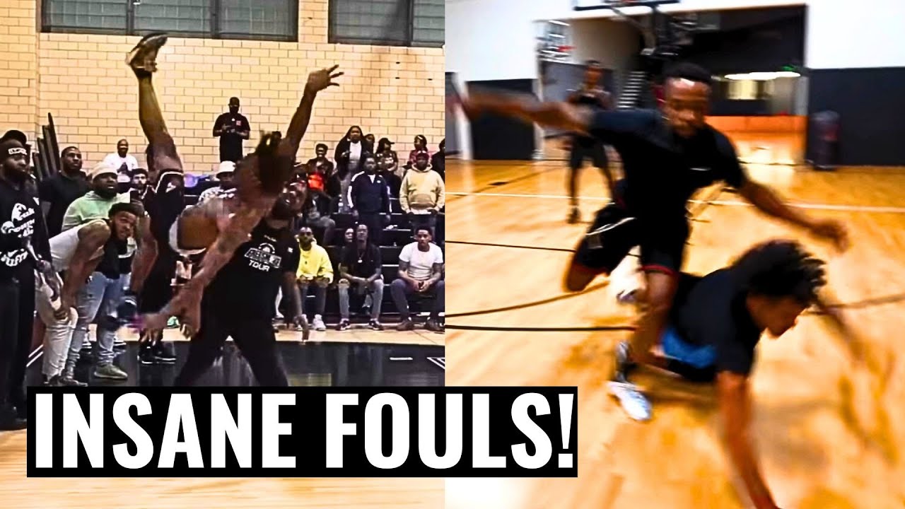 Most VIOLENT Basketball Games On YOUTUBE!