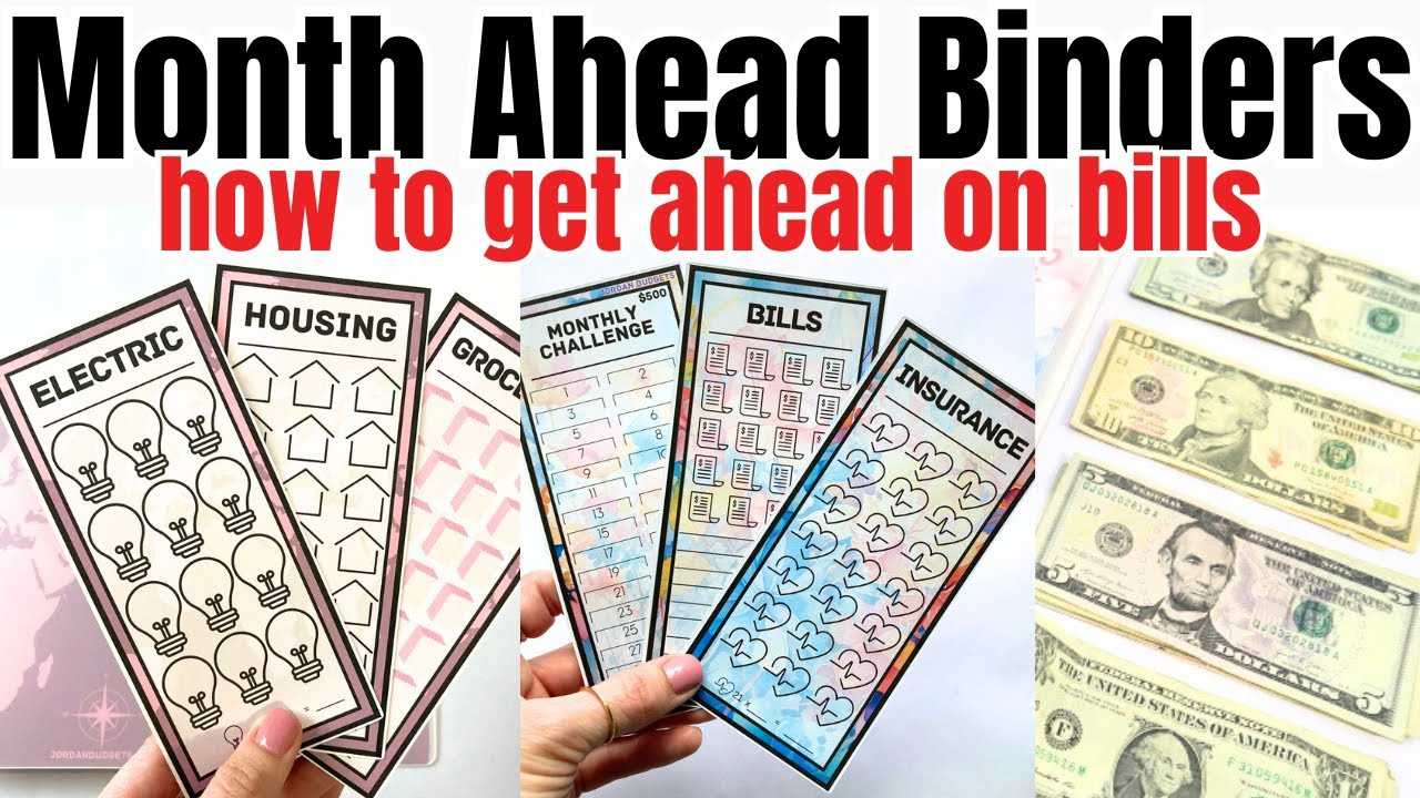 Budgeting for Bills: One Month Ahead Binder & New Savings Binders | How to Save in Cash