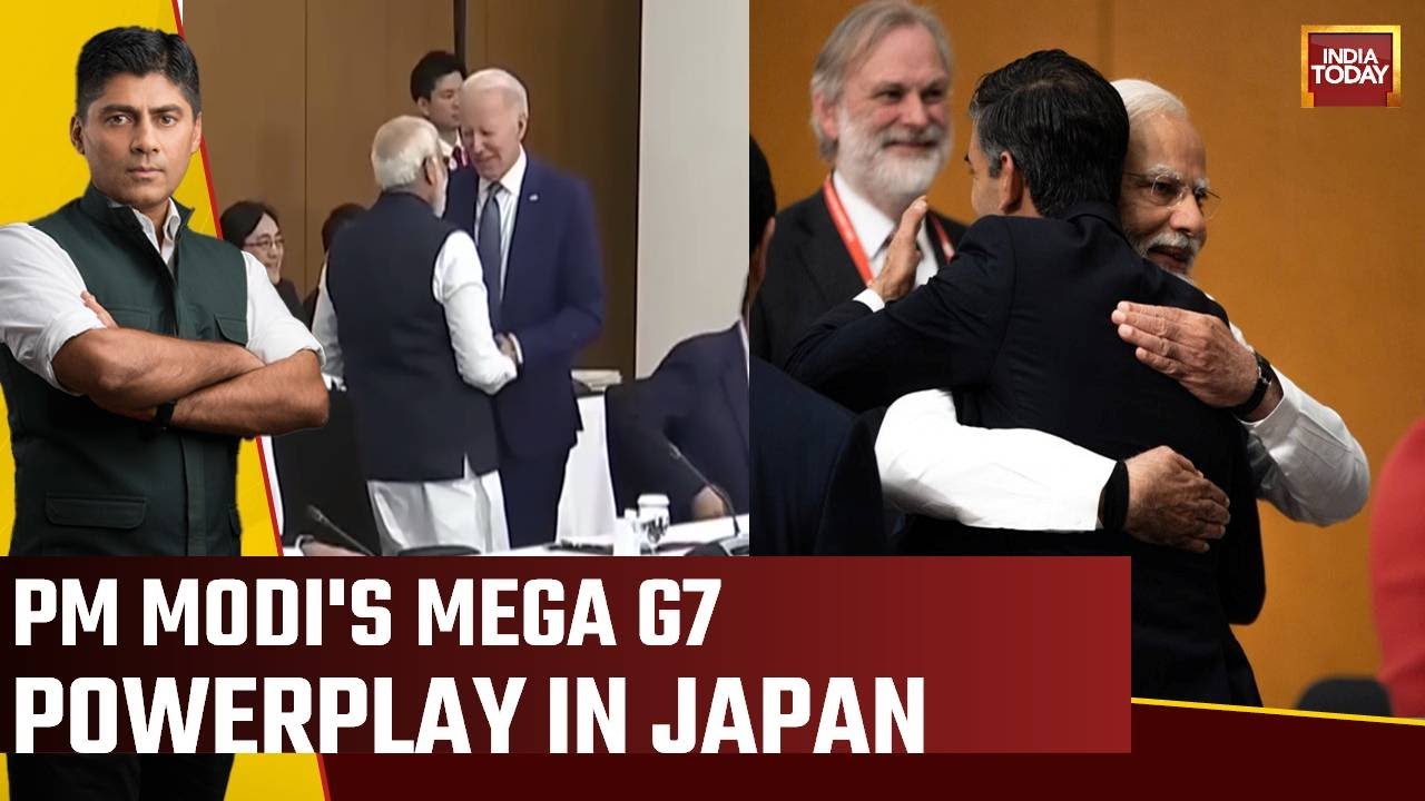 Breaking News LIVE: PM Modi At G7 Summit In Hiroshima; Shares Hug With Joe Biden | World New