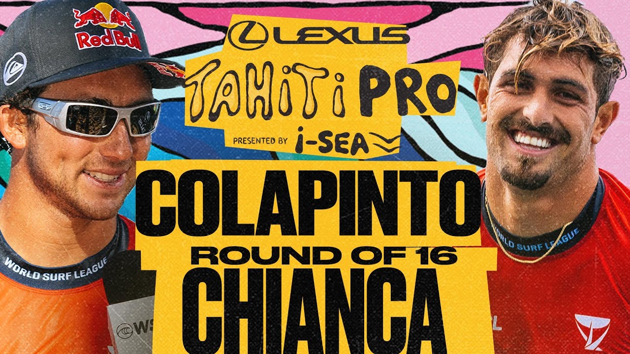 Griffin Colapinto vs Joao Chianca | Lexus Tahiti Pro pres by I-SEA 2025 - Round of 16