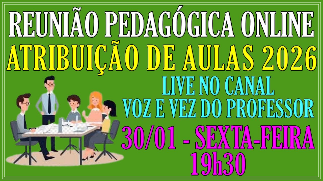 ATRIBUIÇÃO DE AULAS 2026