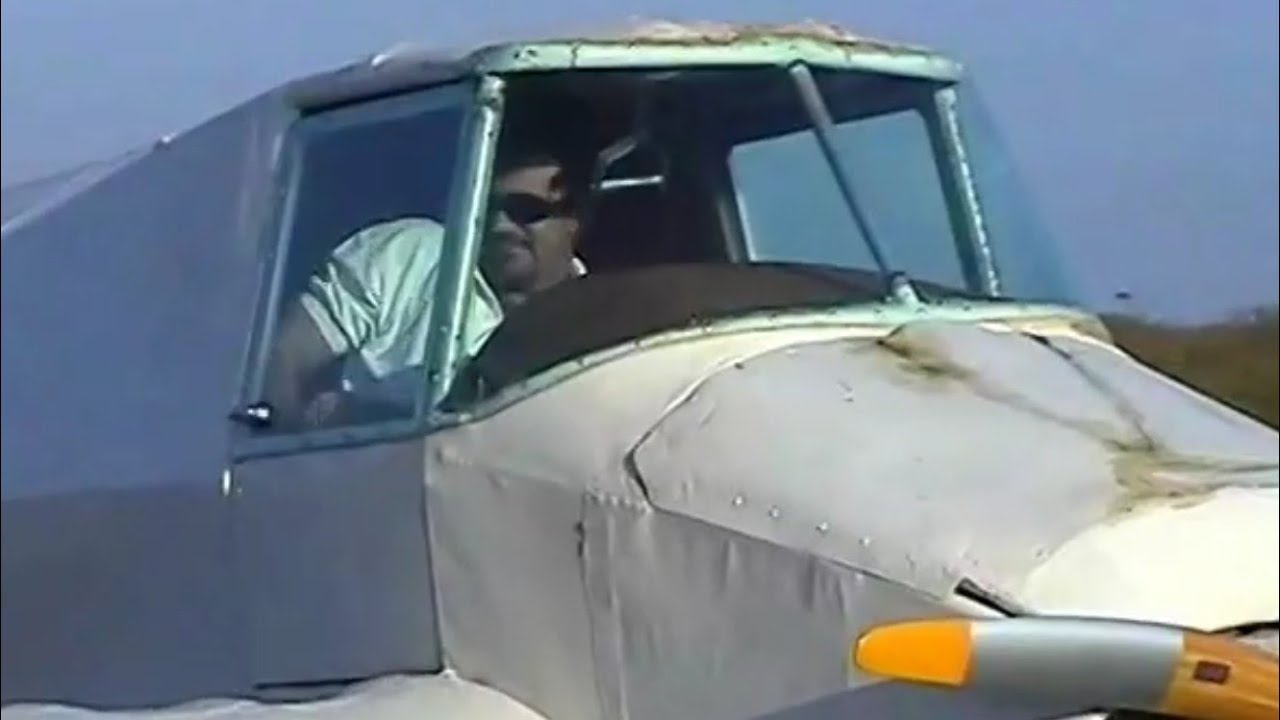 Avião Feito com Motor de Fusca Faz Voo de 40 Minutos no Céu de Limoeiro do Norte ce