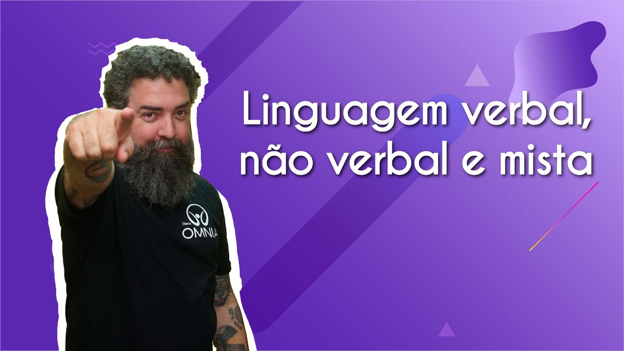 Linguagem verbal, não verbal e mista - Brasil Escola