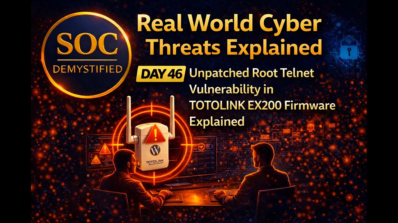 День 46 | Уязвимость маршрутизатора, которая сделала доступным корневой Telnet на TOTOLINK EX200 ...