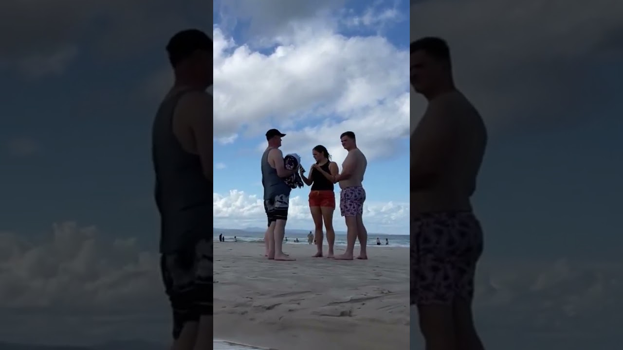 Byron beach 🏝️ in Australia 🇦🇺 #shorts