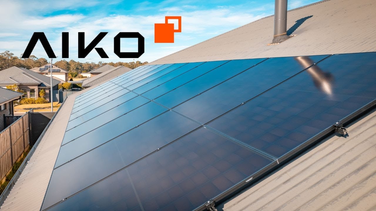 Aiko Black Solar Panel | Penrith Solar Centre