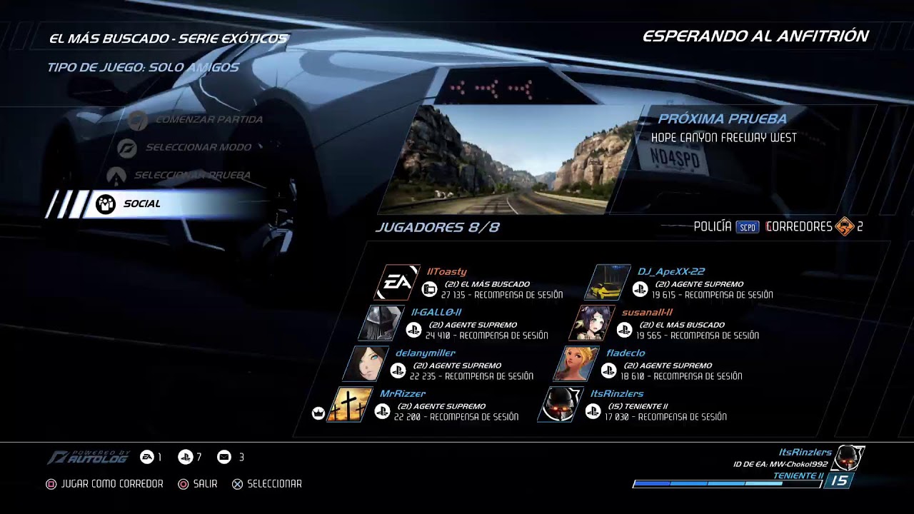 NFS Hot Pursuit ONLINE Player PRO MW