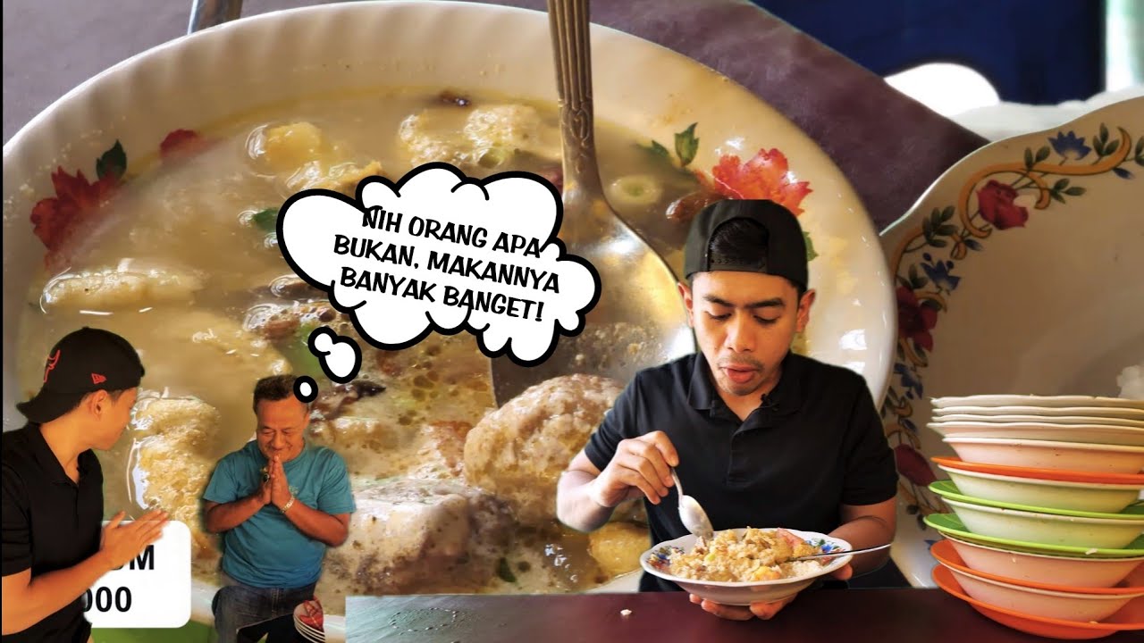 PRANK GAK BERHENTI NAMBAH DI PENJUAL SOTO JEROAN PINGGIR JALAN!!