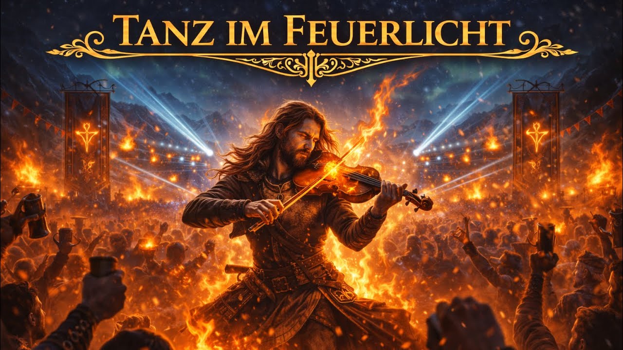 Tanz im Feuerlicht