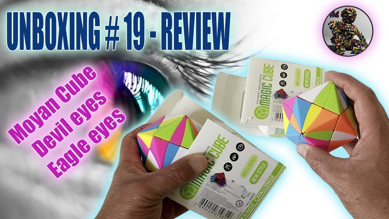 UNBOXING # 19 / REVIEW / MOYAN CUBE - Devil´s Eye - Eagle´s Eye / MAGIC CUBE