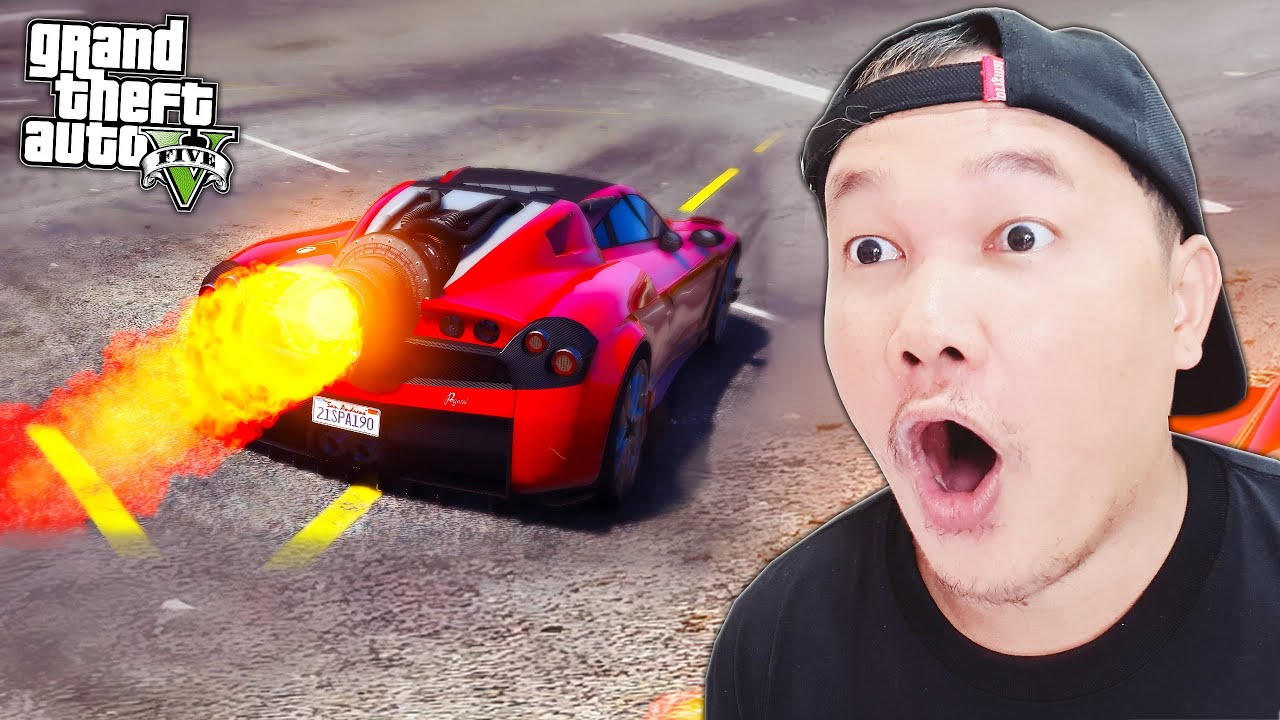 ឡានបុកហ្គាសភ្លើង 🔥 GTA 5 Gameplay By VPRO Par 28