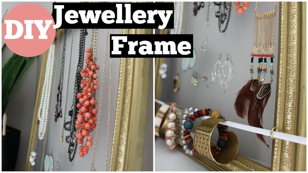 DIY - Jewellery Frame