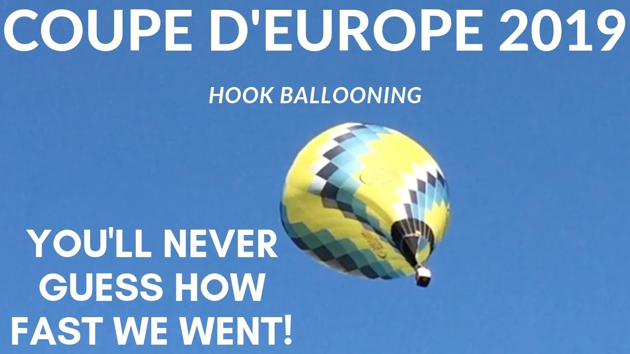 YOU WONT BELIEVE HOW FAST WE CAME DOWN IN A BALLOON! Coupe D'europe 2019