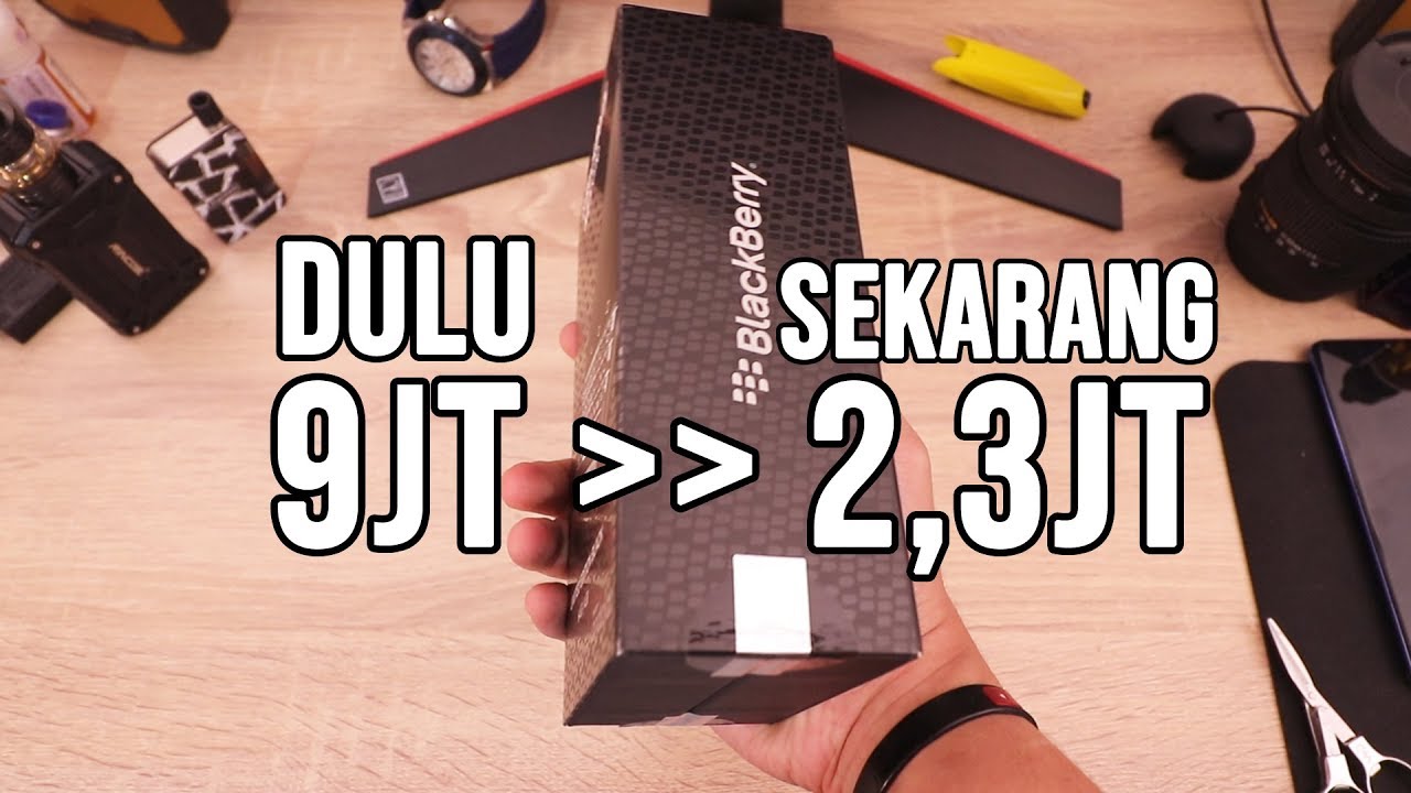 HP 9JUTA SISA 2JUTAAN!! Unboxing Blackberry KeyOne