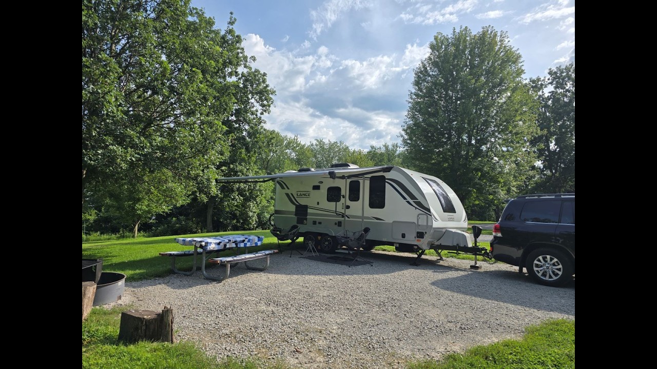 Sandy Beach Campground, Coralville Lake, Iowa