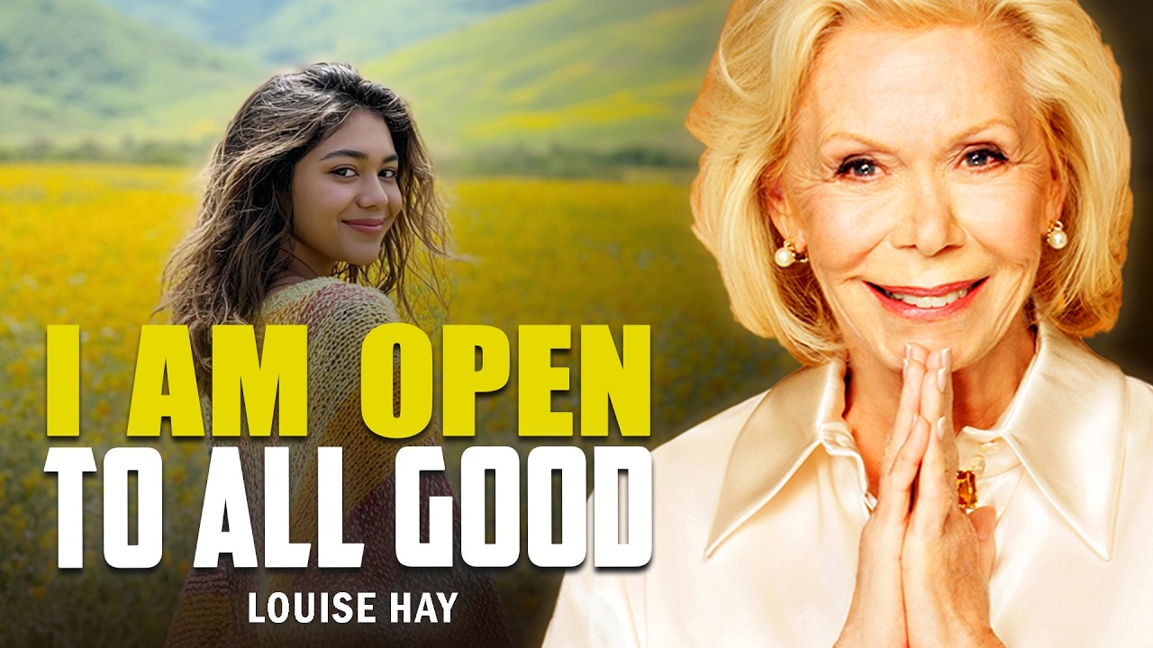 Louise Hay: I Am Open to All Good | Relax, Receive, and Let Blessings Flow In