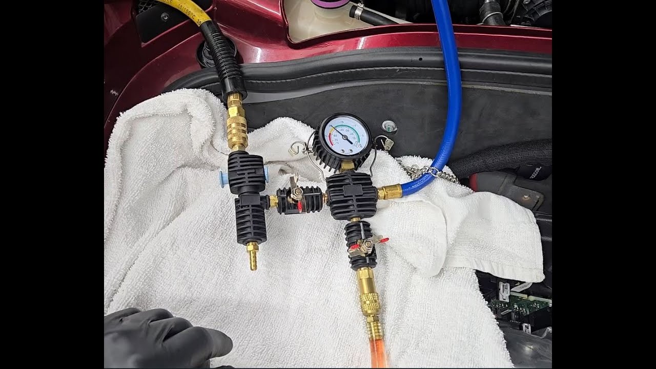 Lotus Evora - How to fill coolant system