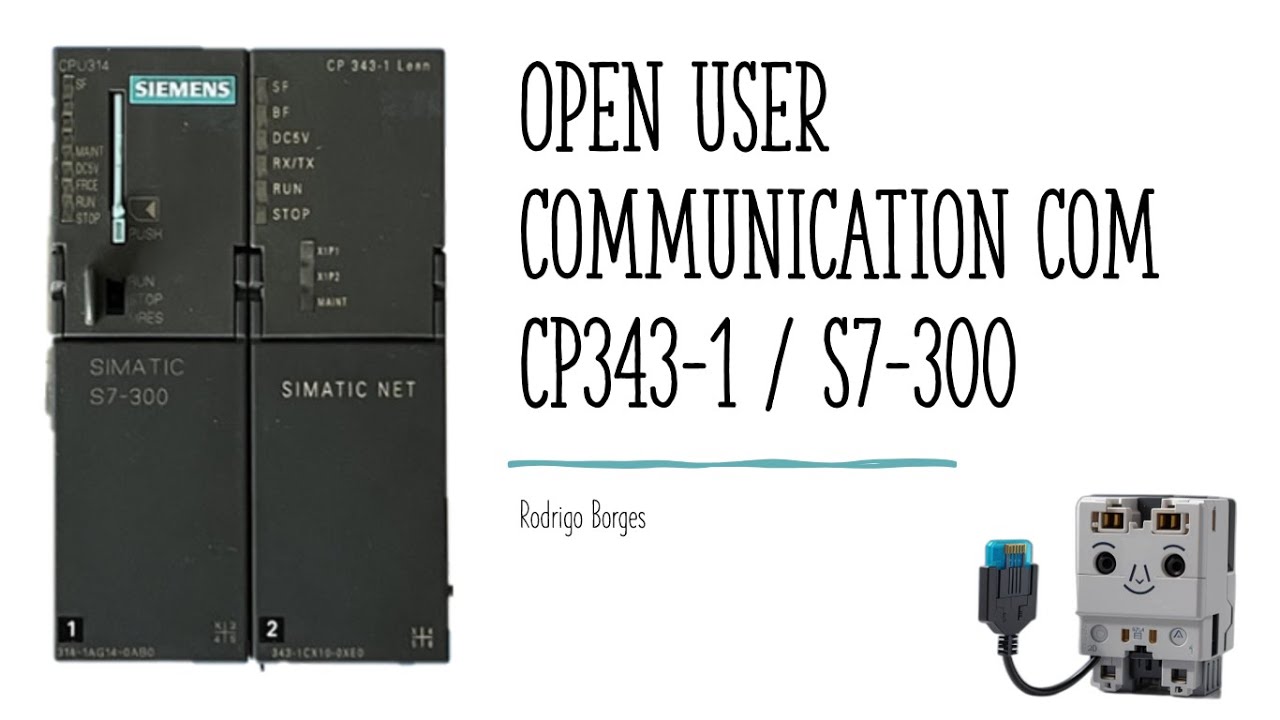 Introdução a Comunicação OUC com CP ethernet 343-1 Lean