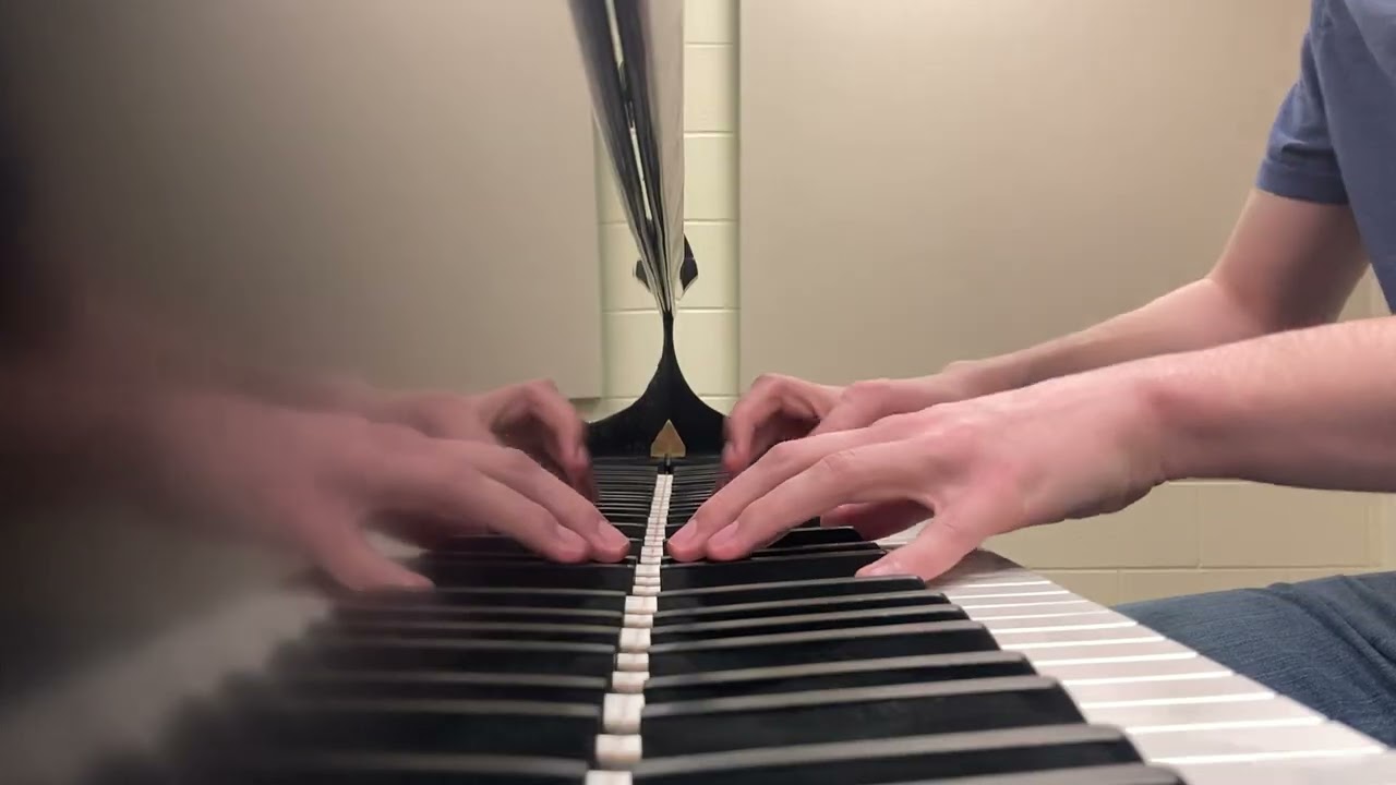 Choral Chambers from Silksong on a squeaky piano