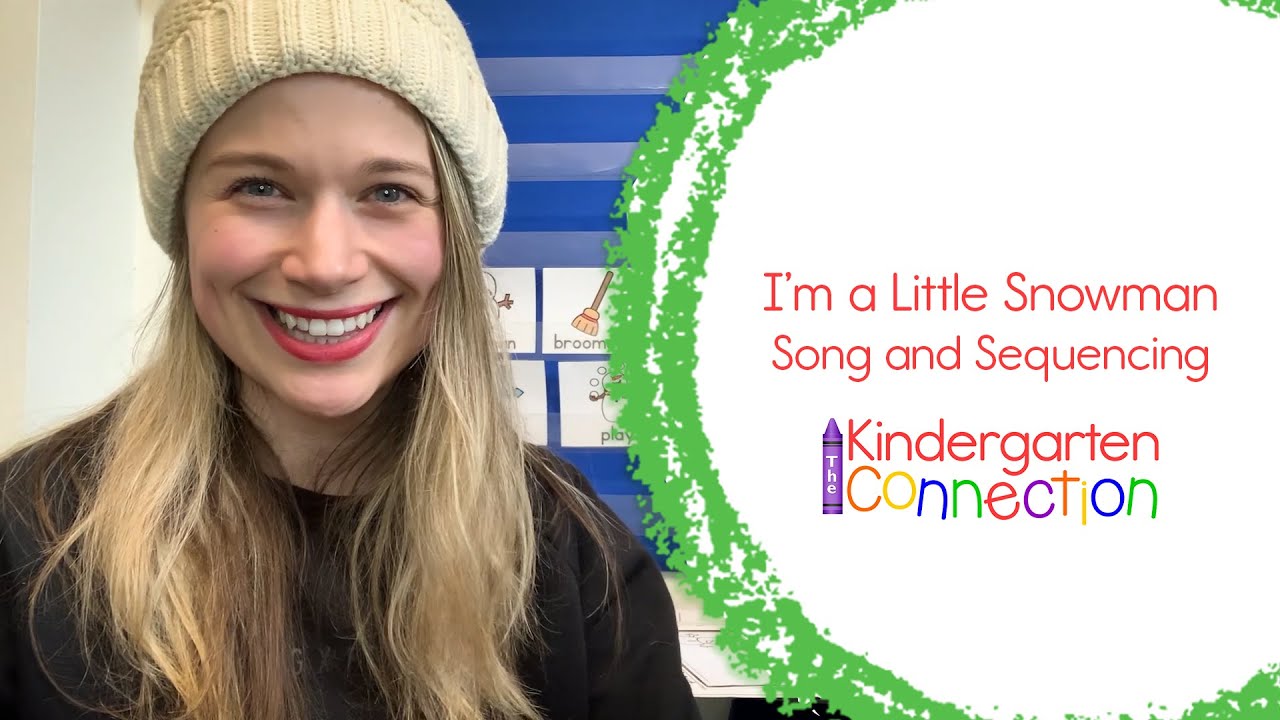 I'm a Little Snowman ⛄| Pre-K and Kindergarten Winter Song and Sequencing