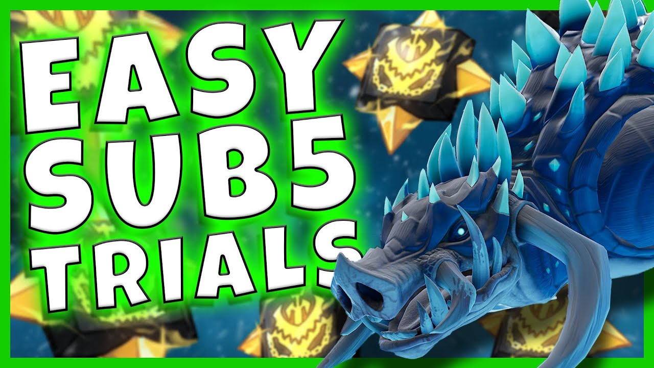 Dauntless Quillshot trials - EASIEST sub 5 build and guide