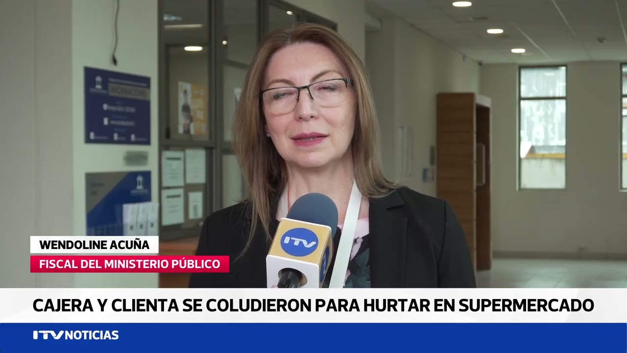 Formalizan a cajera y clienta por hurto en supermercado: deberán pagar multa y no acercarse al local