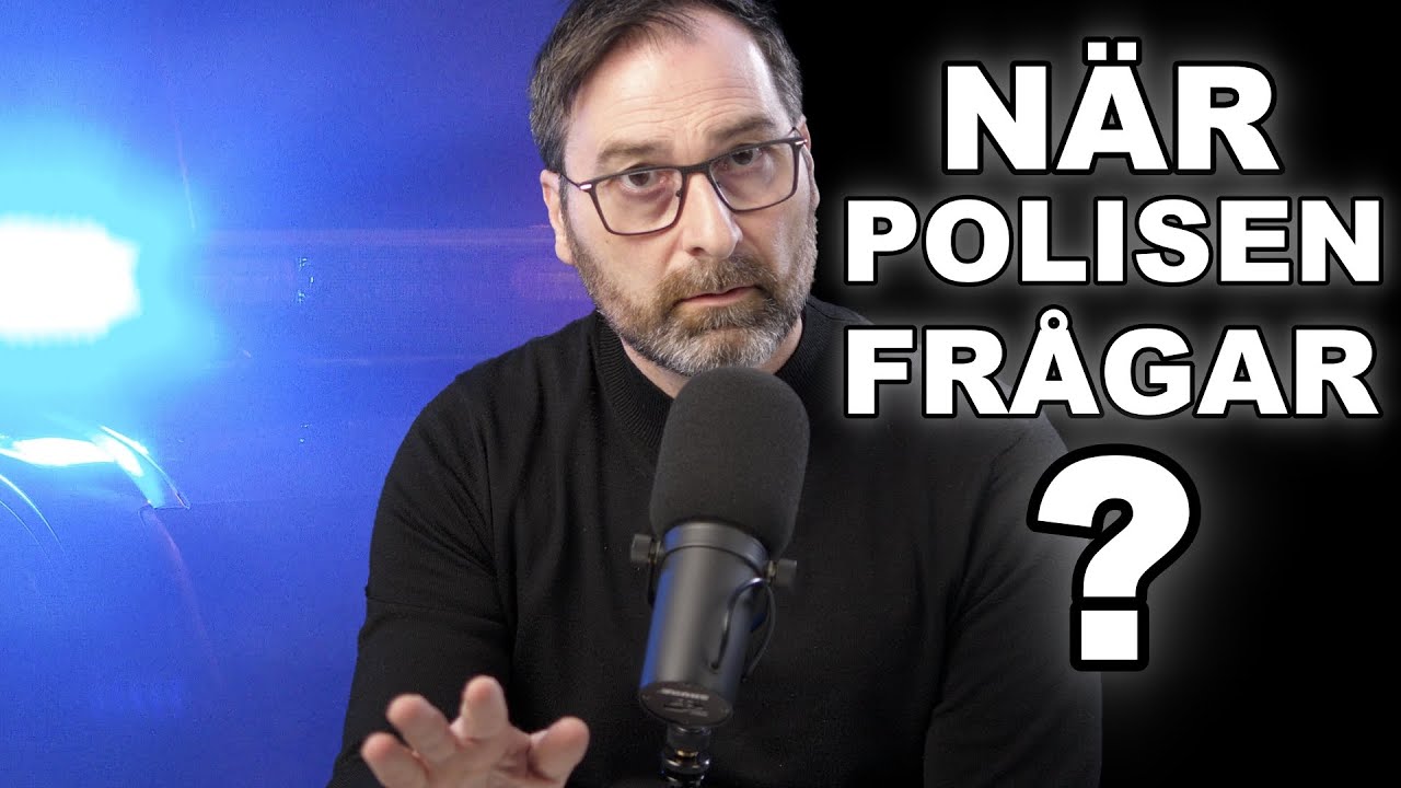 MÅSTE JAG VISA LEG FÖR POLISEN? Och 12 andra frågor som DU ville ha svar på