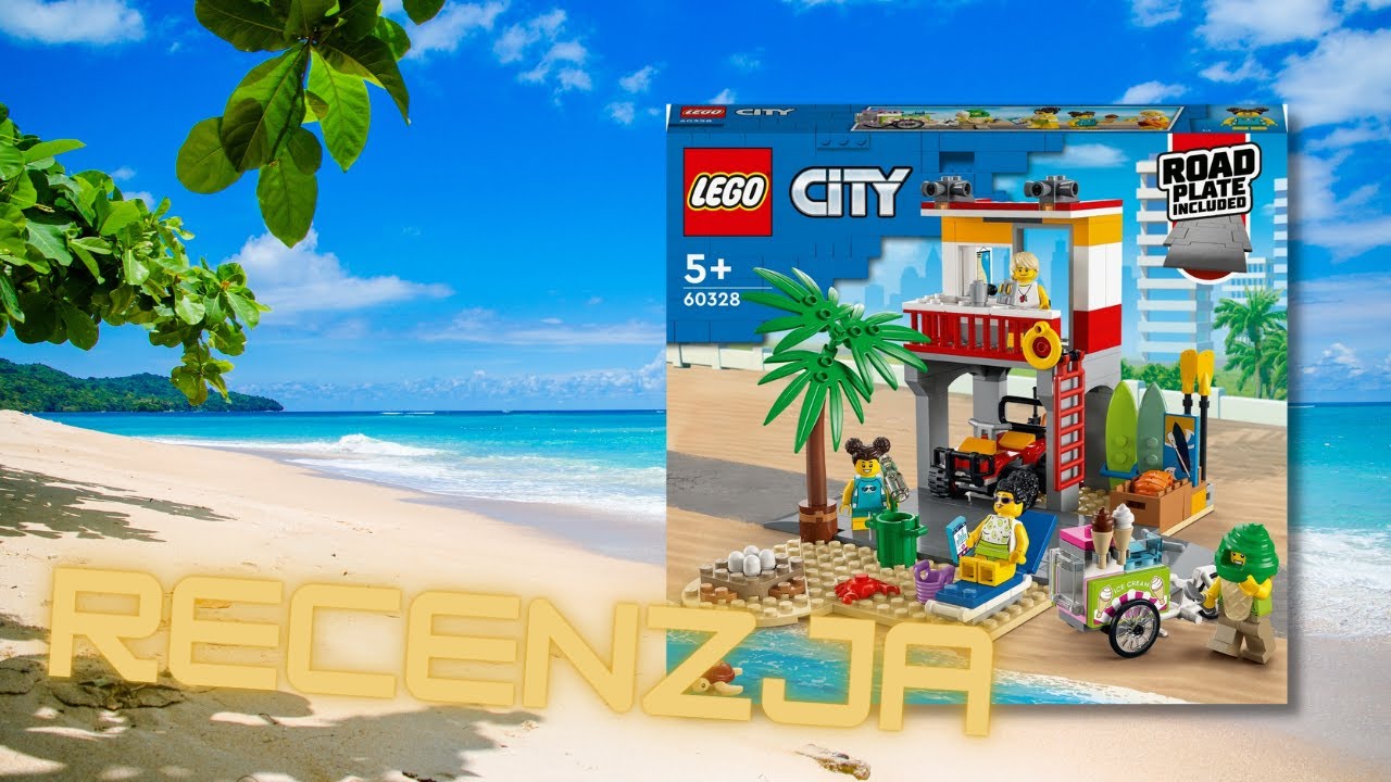 Recenzja LEGO City - Stanowisko ratownicze na plaży (60328)
