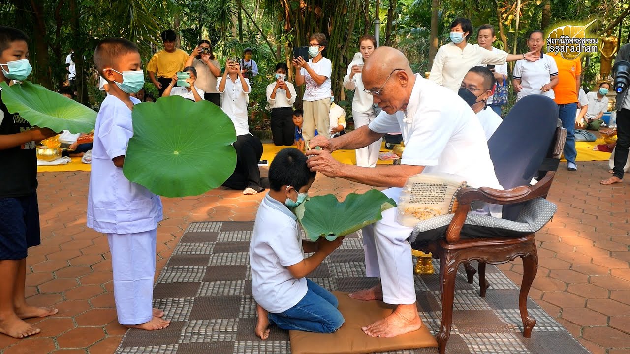 หลวงปู่พุทธะอิสระ ขลิบผมนาค เทศน์สอนนาค บวชเณรภาคฤดูร้อน (ฉบับเต็ม) เช้า 30มี.ค.2568