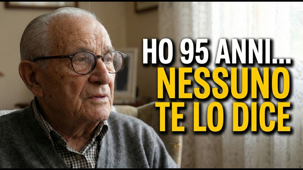 Sono diventato cieco a 65 anni… A 95 vedo più chiaramente che mai