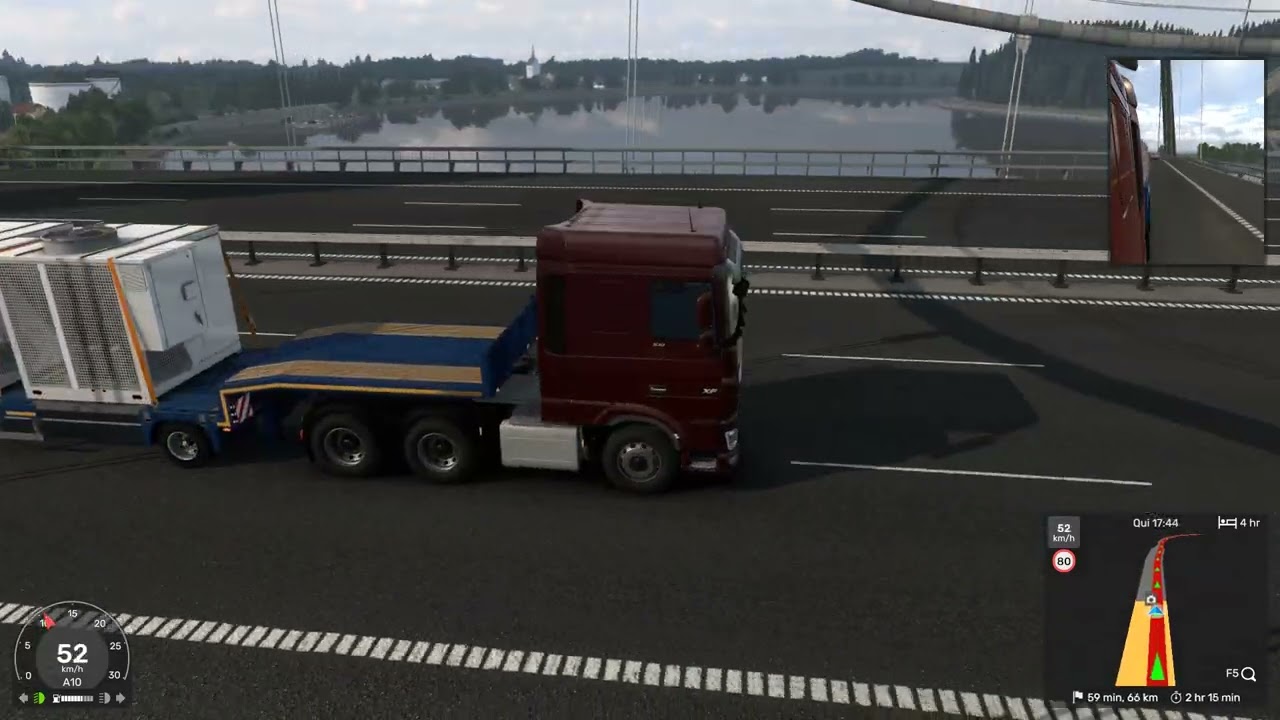 Cargo Delivery with a Touch of Rain | Euro Truck Simulator 2 #eurotrucksimulator2