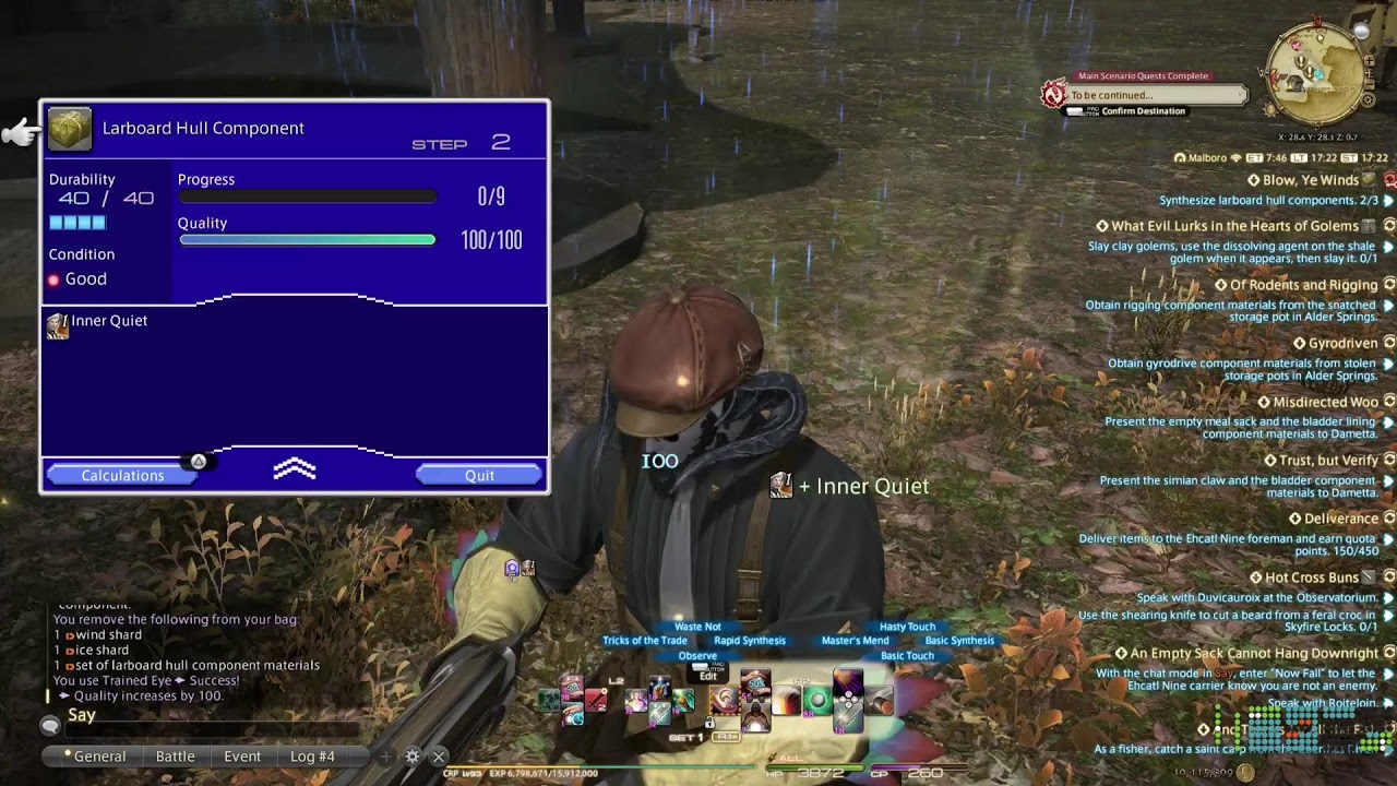 FFXIV dawntrail : tomesing and craftzing