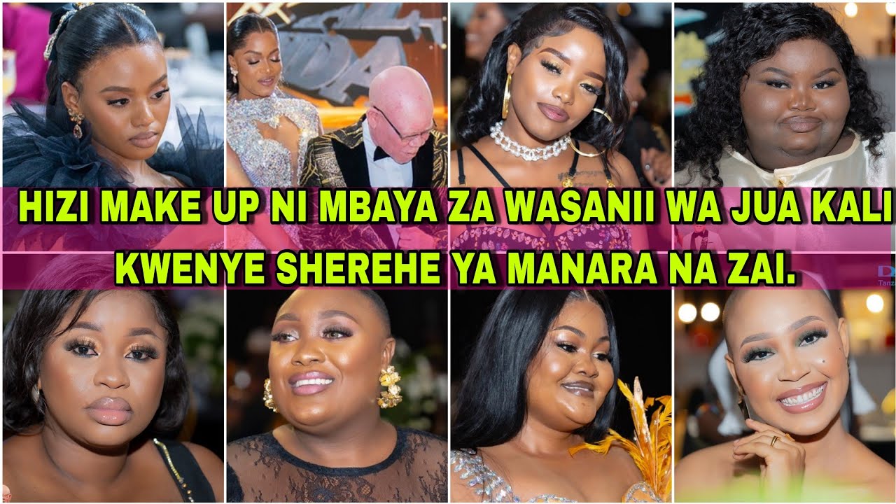 HIZI MAKE UP ZA WASANII WA JUA KALI KWENYE SHEREHE YA MANARA NA ZAILISA NI MBAYA JAMANI KHA!