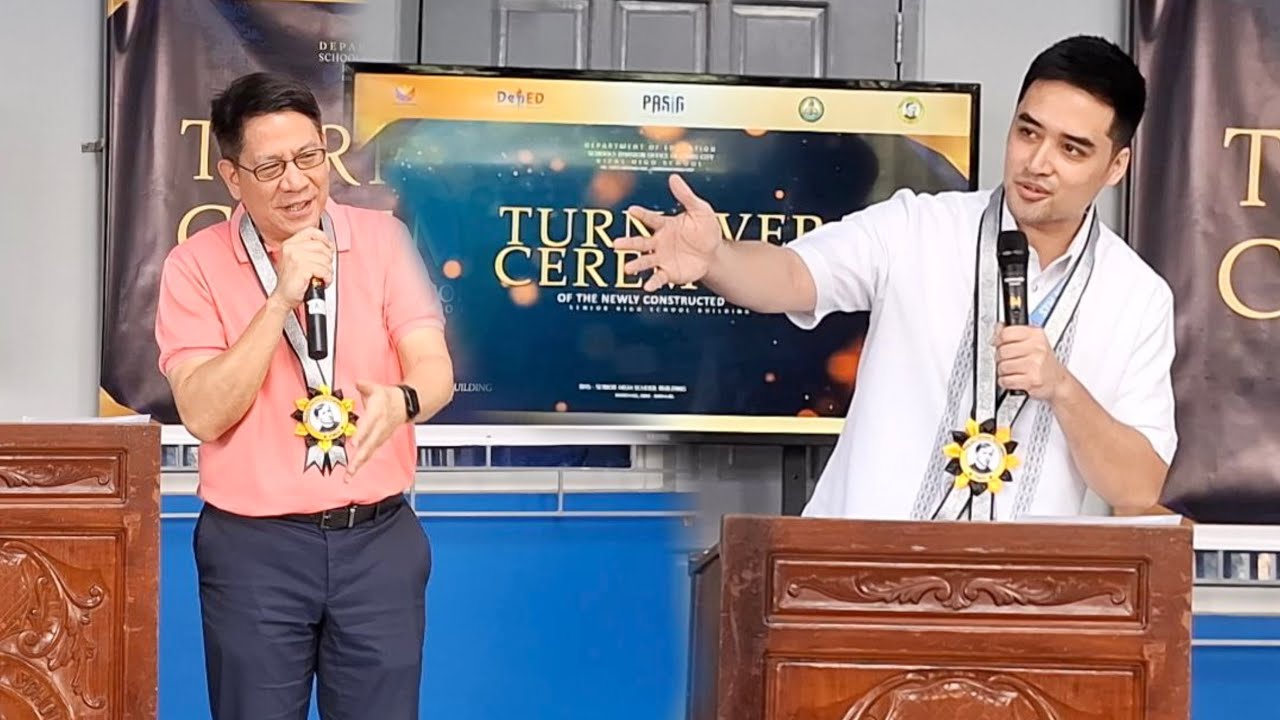 MAYOR VICO | BAGONG SCHOOL BUILDING MULA SA TULONG NI CONG. ROMAN ROMULO