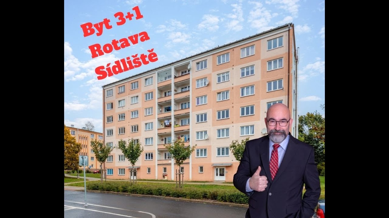 Byt 3+1, Rotava, Sídliště