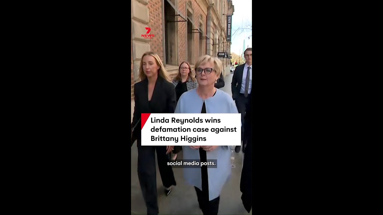 Linda Reynolds wins defamation case against Brittany Higgins